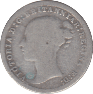 1873 THREEPENCE ( NF ) - THREEPENCE - Cambridgeshire Coins