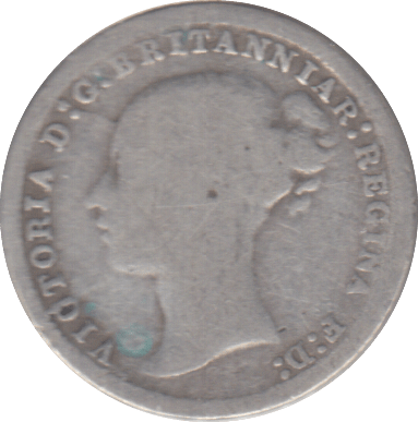 1873 THREEPENCE ( NF ) - THREEPENCE - Cambridgeshire Coins