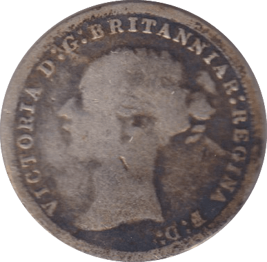 1873 THREEPENCE ( NF ) - THREEPENCE - Cambridgeshire Coins