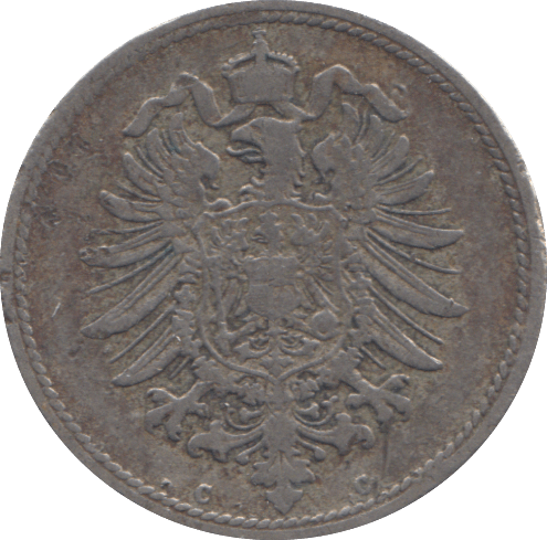1874 10 PFENNIG GERMANY - WORLD COINS - Cambridgeshire Coins
