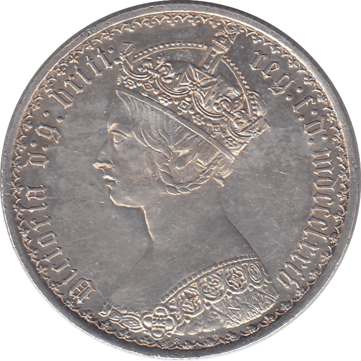 1874 FLORIN ( AUNC ) - FLORIN - Cambridgeshire Coins
