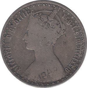 1874 FLORIN ( F ) - WORLD COINS - Cambridgeshire Coins