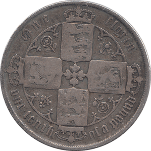1874 FLORIN ( F ) - WORLD COINS - Cambridgeshire Coins
