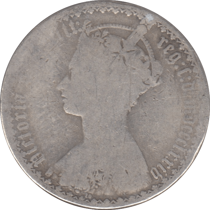 1874 FLORIN ( FAIR ) DIE 10 - FLORIN - Cambridgeshire Coins