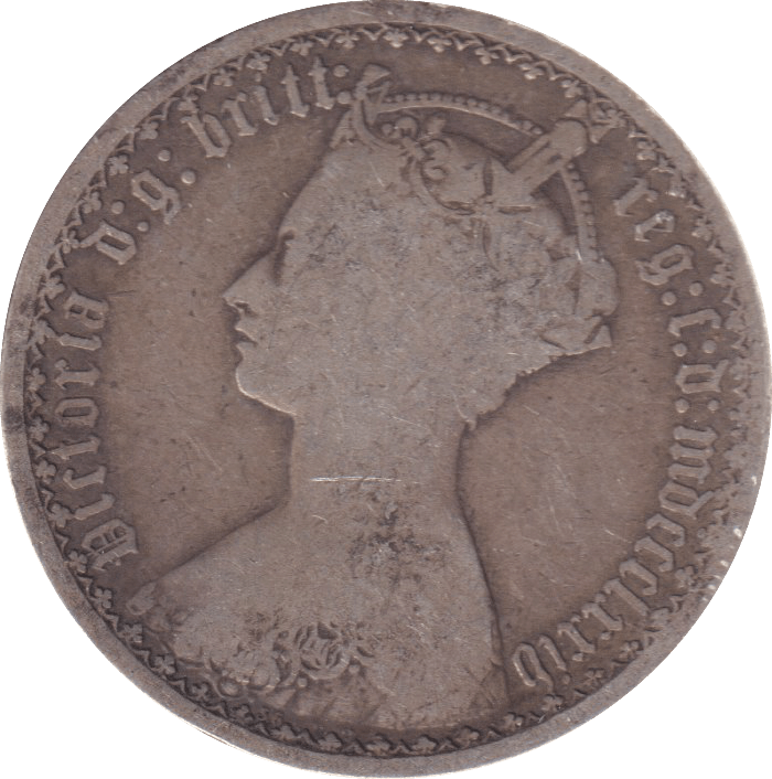 1874 FLORIN ( GF ) - FLORIN - Cambridgeshire Coins