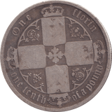 1874 FLORIN ( GF ) - FLORIN - Cambridgeshire Coins