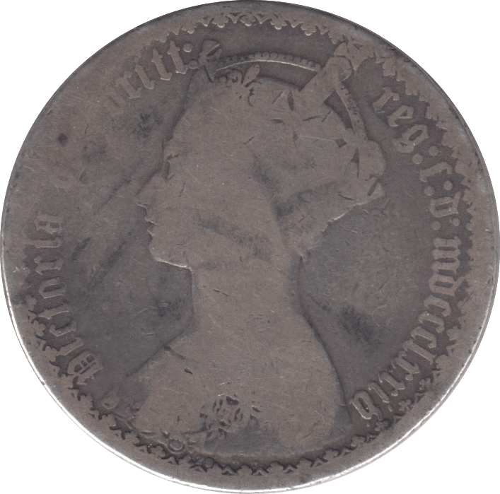 1874 FLORIN ( NF ) - FLORIN - Cambridgeshire Coins