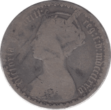 1874 FLORIN ( NF ) - FLORIN - Cambridgeshire Coins