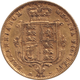 1874 GOLD HALF SOVEREIGN ( GVF ) - HALF SOVEREIGN - Cambridgeshire Coins