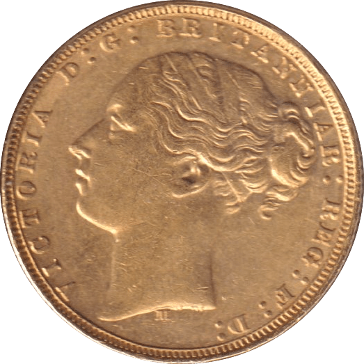 1874 GOLD SOVEREIGN ( UNC ) MELBOURNE MINT - SOVEREIGN - Cambridgeshire Coins