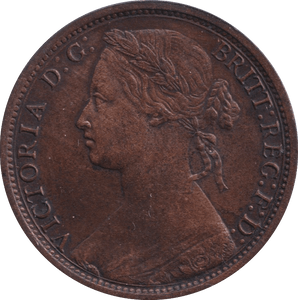 1874 H PENNY ( AUNC ) - PENNY - Cambridgeshire Coins