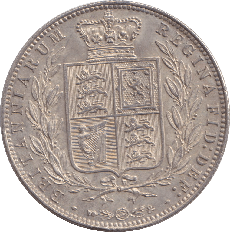 1874 HALFCROWN ( AUNC ) - HALFCROWN - Cambridgeshire Coins