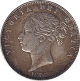 1874 HALFCROWN ( EF ) - HALFCROWN - Cambridgeshire Coins
