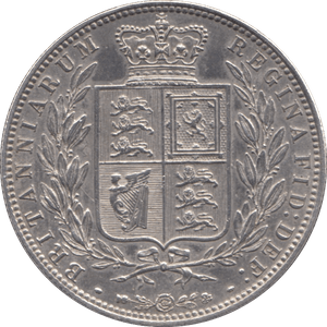 1874 HALFCROWN ( EF ) - HALFCROWN - Cambridgeshire Coins