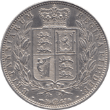 1874 HALFCROWN ( EF ) - HALFCROWN - Cambridgeshire Coins