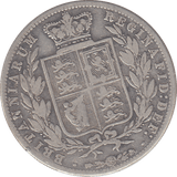 1874 HALFCROWN ( FINE ) - HALFCROWN - Cambridgeshire Coins