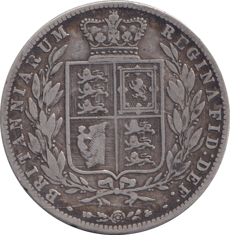 1874 HALFCROWN ( FINE ) - HALFCROWN - Cambridgeshire Coins