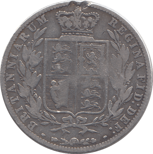 1874 HALFCROWN ( FINE ) - HALFCROWN - Cambridgeshire Coins