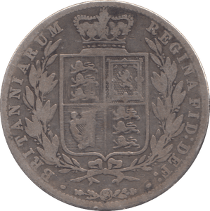 1874 HALFCROWN ( NF ) - HALFCROWN - Cambridgeshire Coins