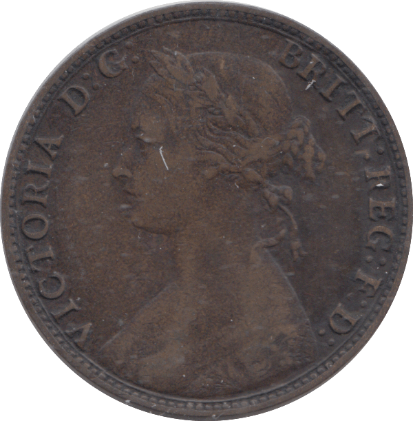 1874 HALFPENNY ( GF ) - HALFPENNY - Cambridgeshire Coins
