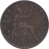 1874 HALFPENNY ( GF ) - HALFPENNY - Cambridgeshire Coins