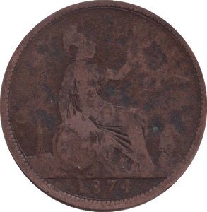 1874 PENNY ( FAIR ) - PENNY - Cambridgeshire Coins