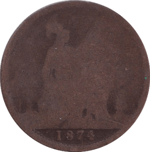 1874 PENNY ( FAIR ) - PENNY - Cambridgeshire Coins