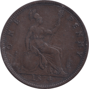 1874 PENNY ( VF ) - PENNY - Cambridgeshire Coins