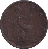 1874 PENNY ( VF ) - PENNY - Cambridgeshire Coins