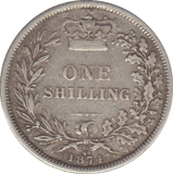 1874 SHILLING DIE 49 ( GF ) - SHILLING - Cambridgeshire Coins