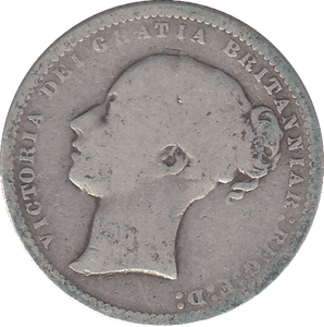 1874 SHILLING ( F ) - SHILLING - Cambridgeshire Coins