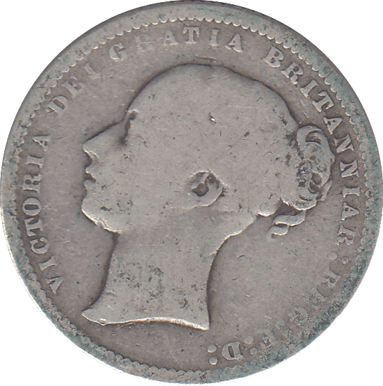 1874 SHILLING ( F ) - SHILLING - Cambridgeshire Coins