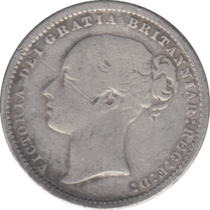 1874 SHILLING ( F ) - SHILLING - Cambridgeshire Coins