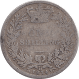 1874 SHILLING ( FAIR ) DIE 46 - SHILLING - Cambridgeshire Coins