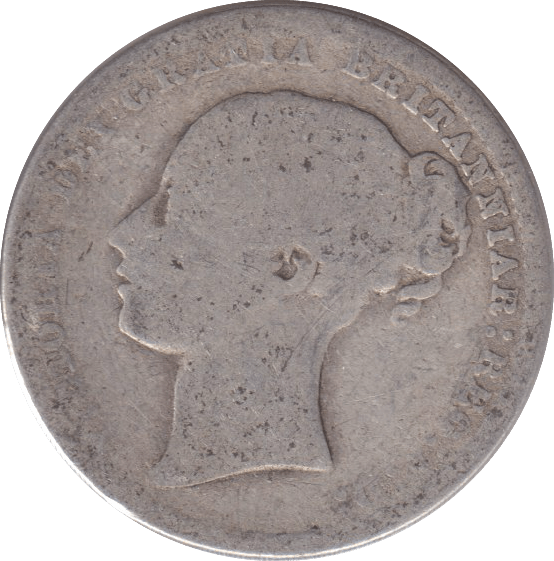 1874 SHILLING ( FAIR ) DIE 46 - SHILLING - Cambridgeshire Coins