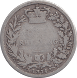 1874 SHILLING ( FAIR ) - SHILLING - Cambridgeshire Coins