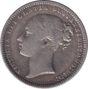 1874 SHILLING ( FINE ) DIE 52 - SHILLING - Cambridgeshire Coins