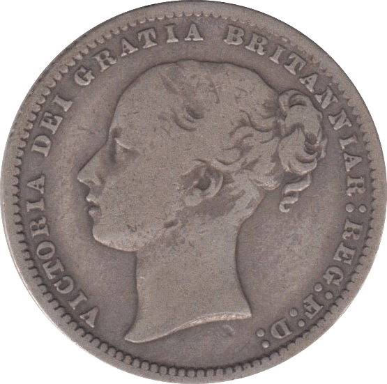 1874 SHILLING ( FINE ) - SHILLING - Cambridgeshire Coins