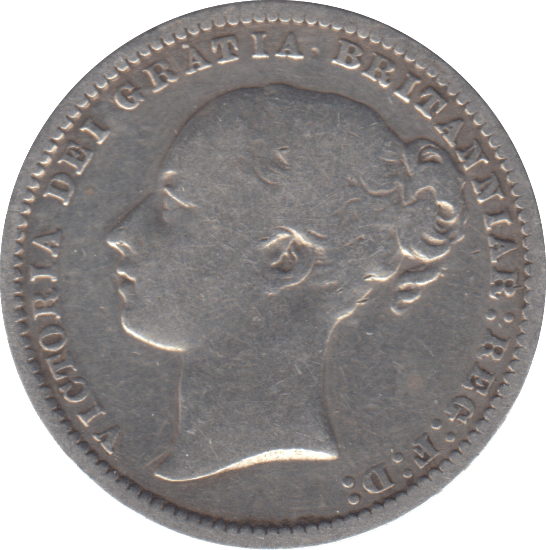 1874 SHILLING ( FINE ) - SHILLING - Cambridgeshire Coins