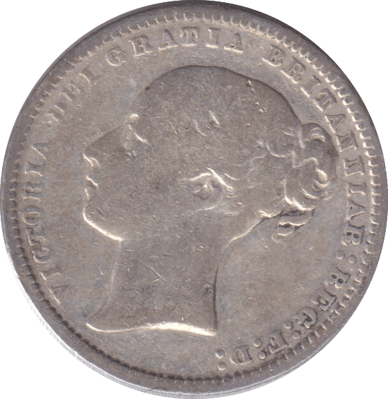1874 SHILLING ( GF ) 3 - SHILLING - Cambridgeshire Coins