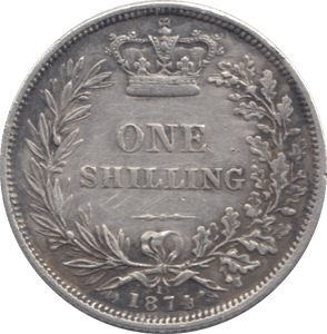 1874 SHILLING ( GVF ) - SHILLING - Cambridgeshire Coins