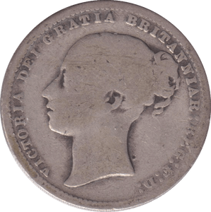 1874 SHILLING ( NF ) 3 - SHILLING - Cambridgeshire Coins