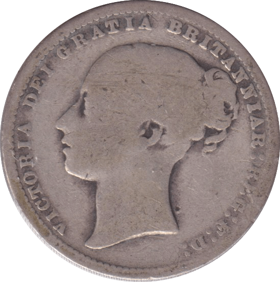 1874 SHILLING ( NF ) 3 - SHILLING - Cambridgeshire Coins