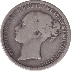 1874 SHILLING ( NF ) - SHILLING - Cambridgeshire Coins