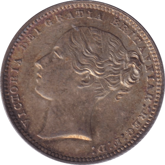 1874 SHILLING ( UNC ) - SHILLING - Cambridgeshire Coins