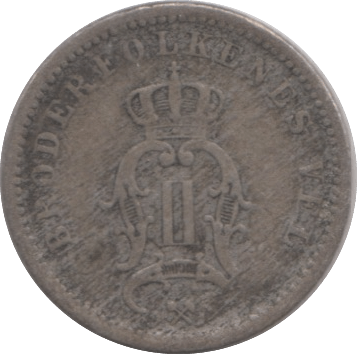 1874 SILVER 10 ORE NORWAY - SILVER WORLD COINS - Cambridgeshire Coins