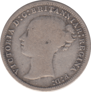 1874 THREEPENCE ( FINE ) - THREEPENCE - Cambridgeshire Coins