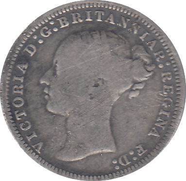 1874 THREEPENCE ( FINE ) - THREEPENCE - Cambridgeshire Coins