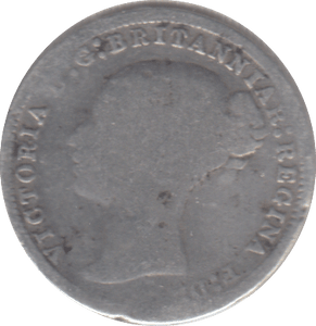 1874 THREEPENCE ( NF ) - THREEPENCE - Cambridgeshire Coins