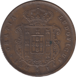 1874 TWENTY REIS PORTUGAL - WORLD COINS - Cambridgeshire Coins